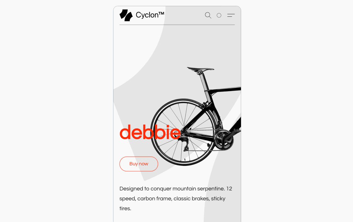 Customizing mobile view for Instant Site sections Ecwid Help Center