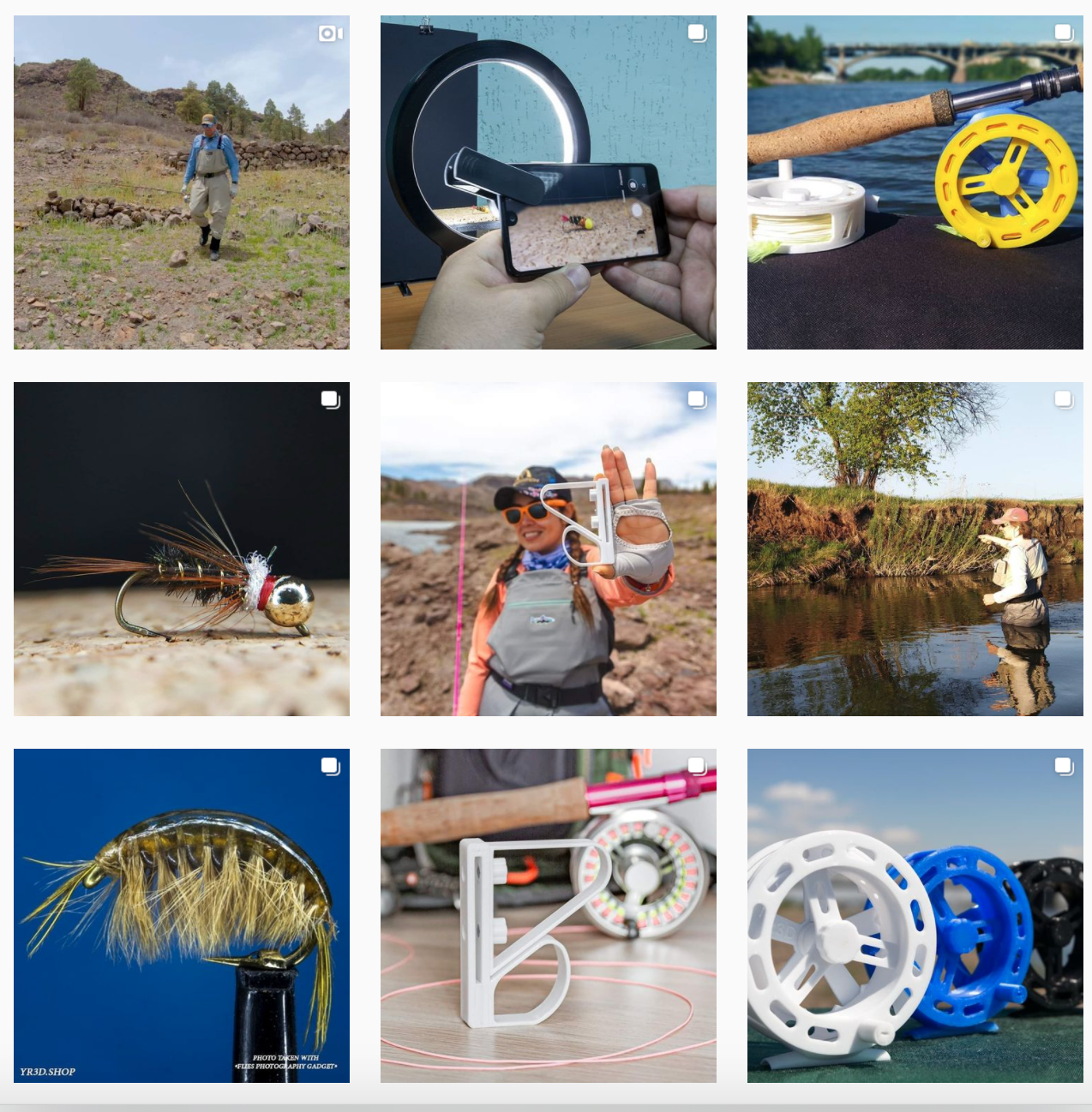 Share professionally shot content in the main feed