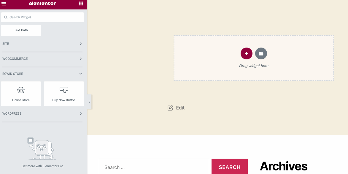 Adding_Ecwid_blocks_in_Elementor_page_builder__1_.gif