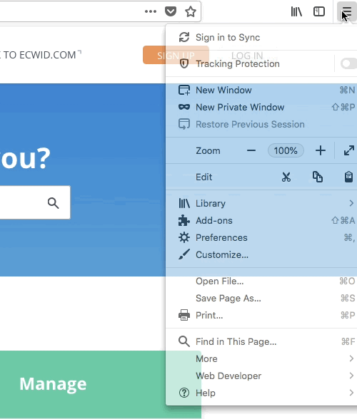 Développeur Web Firefox
