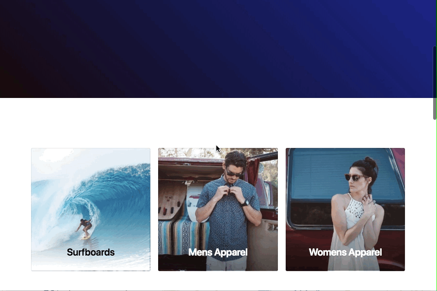 Boutique Ecwid en mode Aperçu