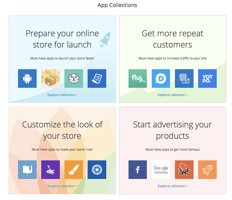 Verzamelingen van apps