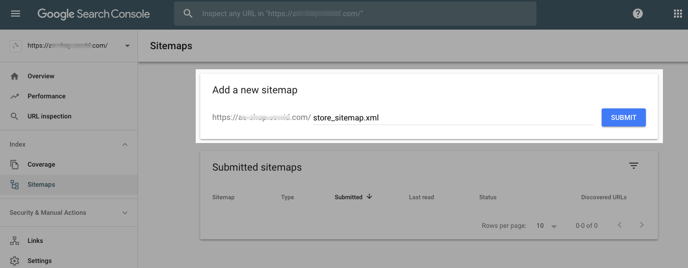 Envoyer le plan du site