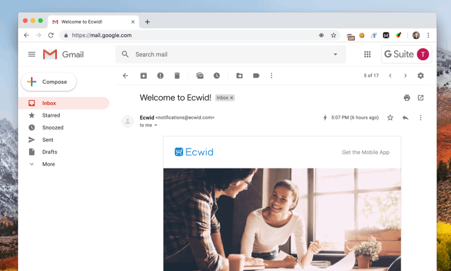 Confirmer l'adresse e-mail