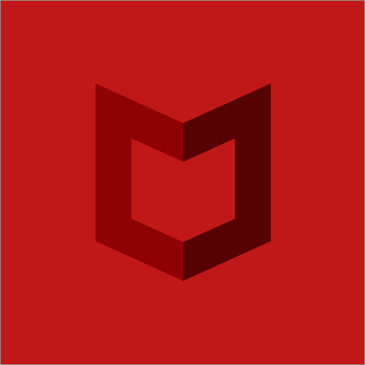 McAfee Trustmark-pictogram