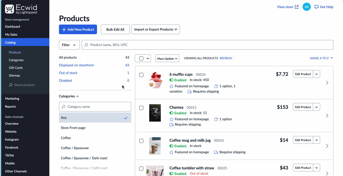 Ecwid updates 2023 – Ecwid Help Center