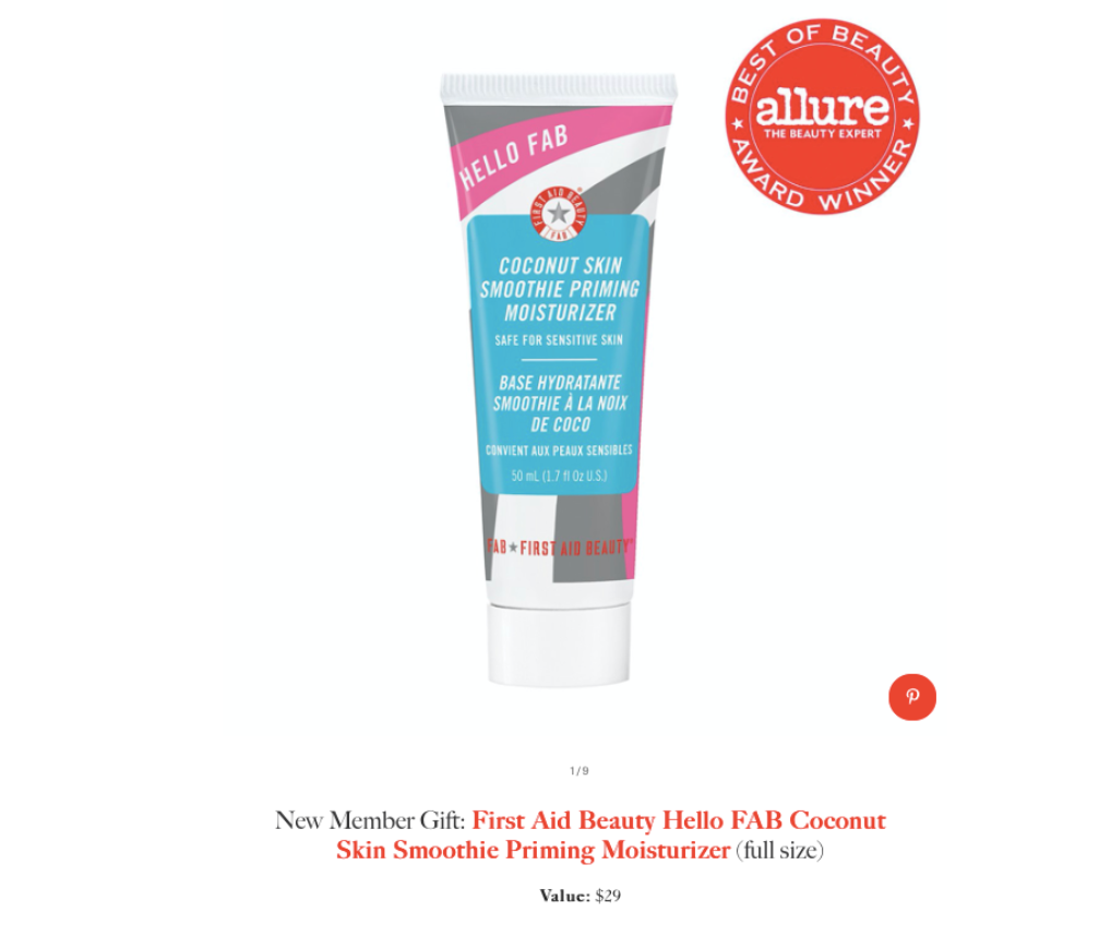 Offer free samples to win over cutomers
