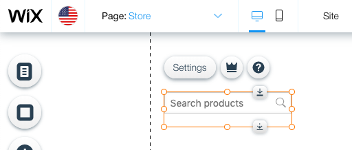 search box