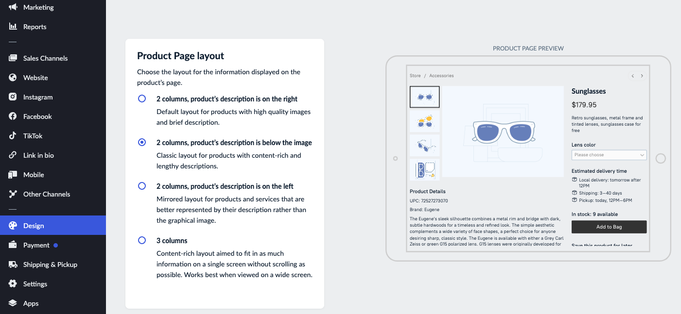 Changing Ecwid storefront design in Ecwid admin .png