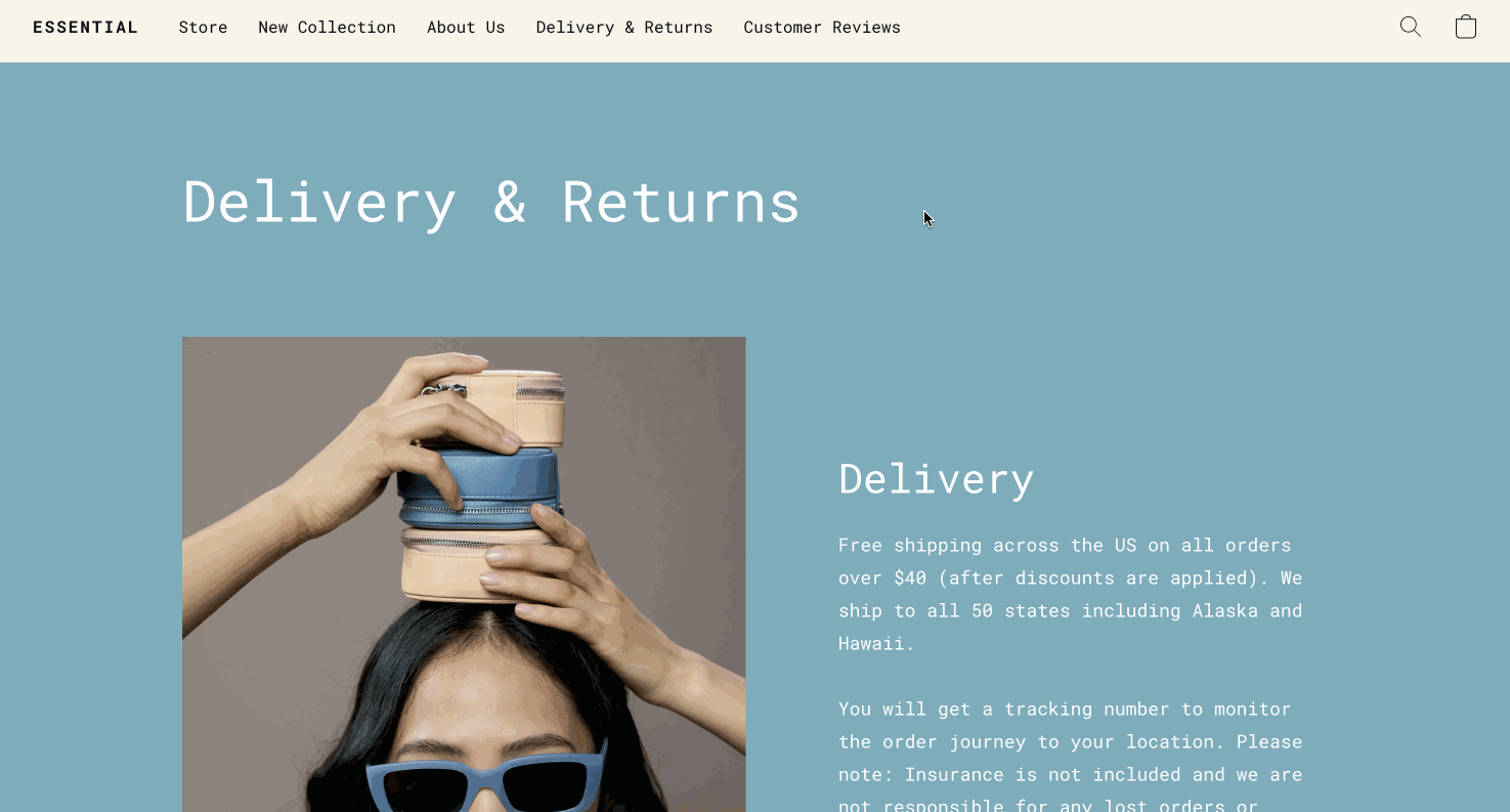 Best practice What pages to add on an E-commerce website 3.gif