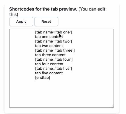 Organizing product description with tabs and blocks 4.gif