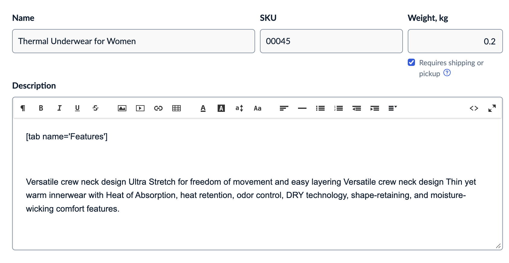 Organizing product description with tabs and blocks 1.png