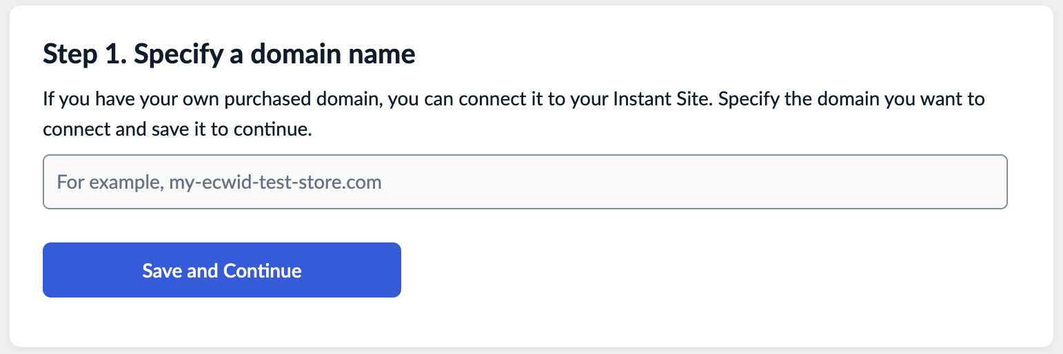 Connecting NameCheap domain to Ecwid Instant Site – Ecwid Help Center