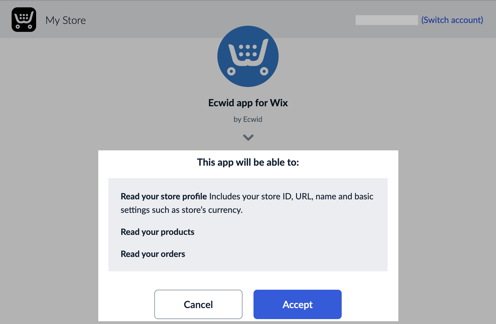 Adding your Ecwid store to Wix site – Ecwid Help Center
