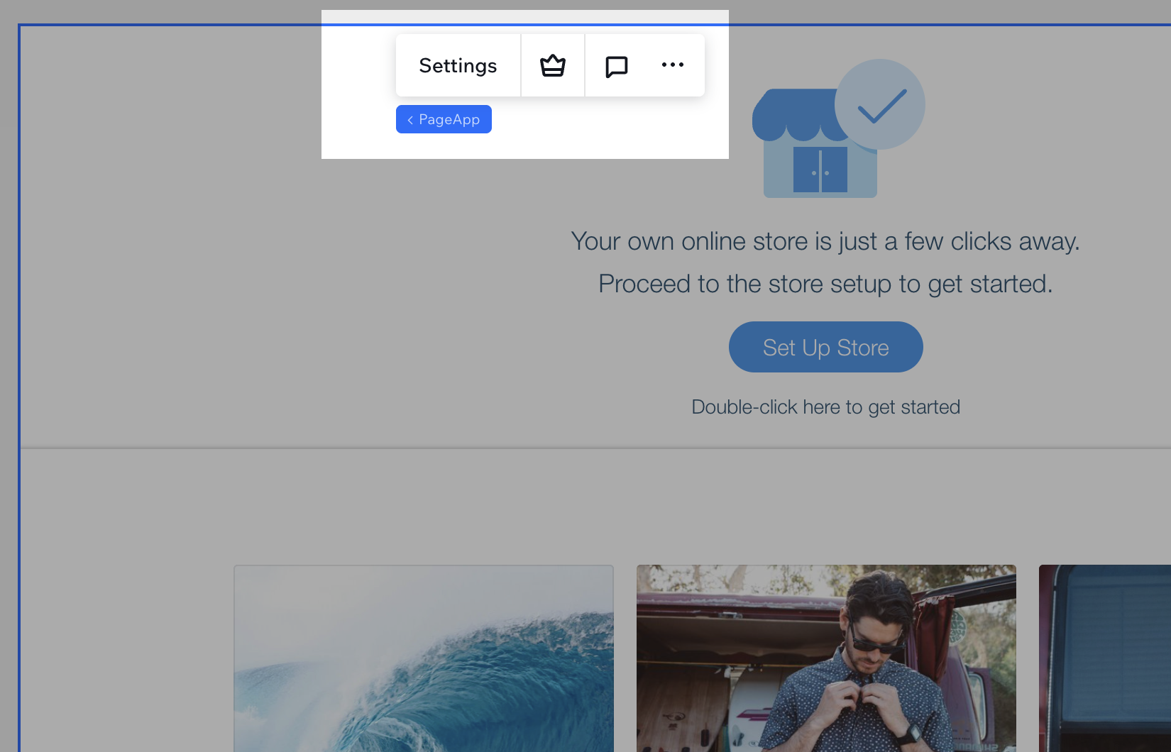 Opening Ecwid app settings.png