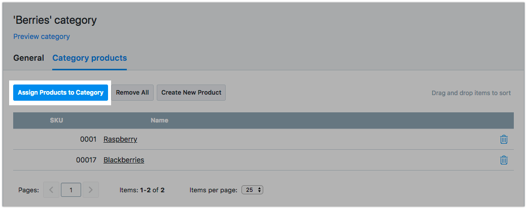 Category products tab