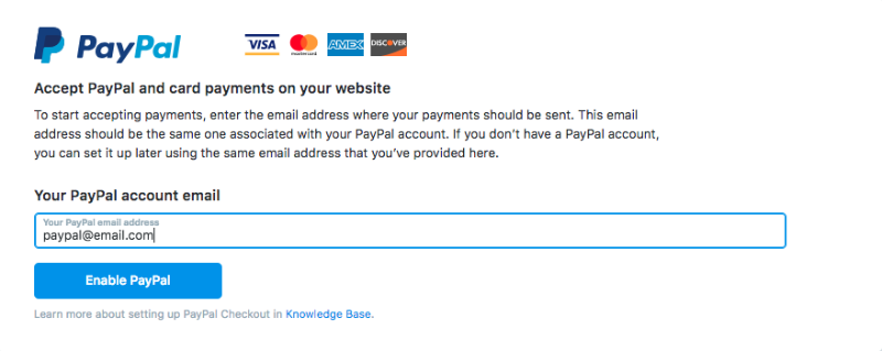 valid PayPal account email