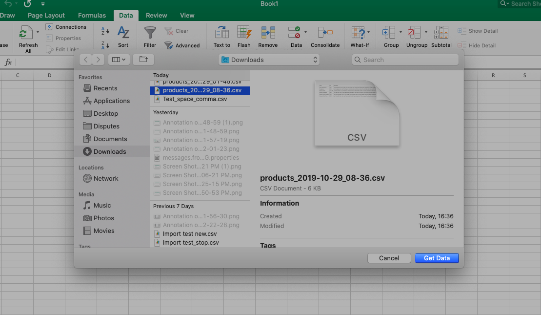 excel for mac won