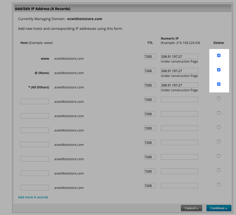 Connecting Network Solutions domain to Ecwid Instant Site Ecwid Help