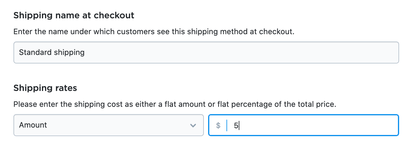 How to: Set up a Custom Shipping Rate - Ecwid E-commerce Support