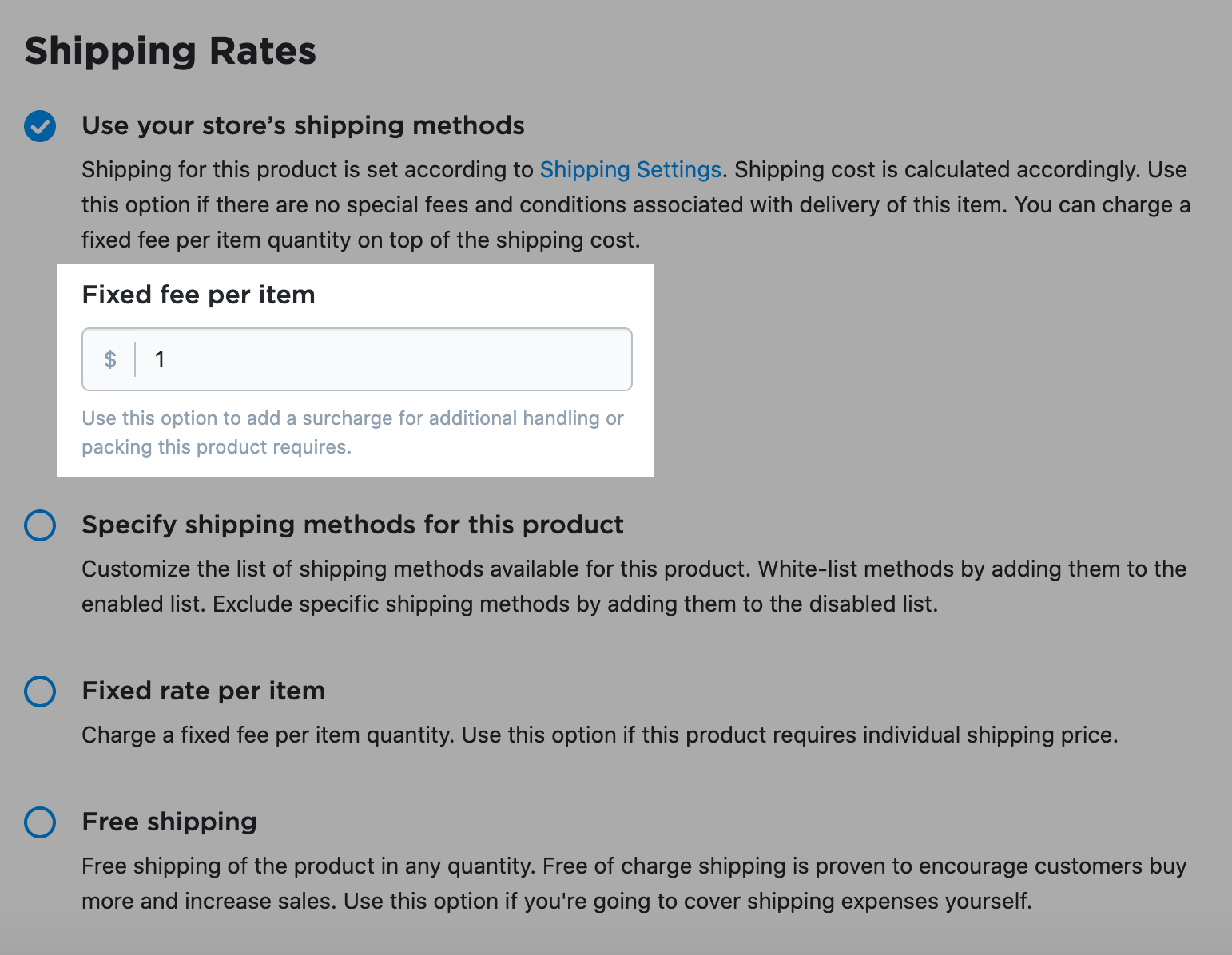 How to: Set up a Custom Shipping Rate - Ecwid E-commerce Support