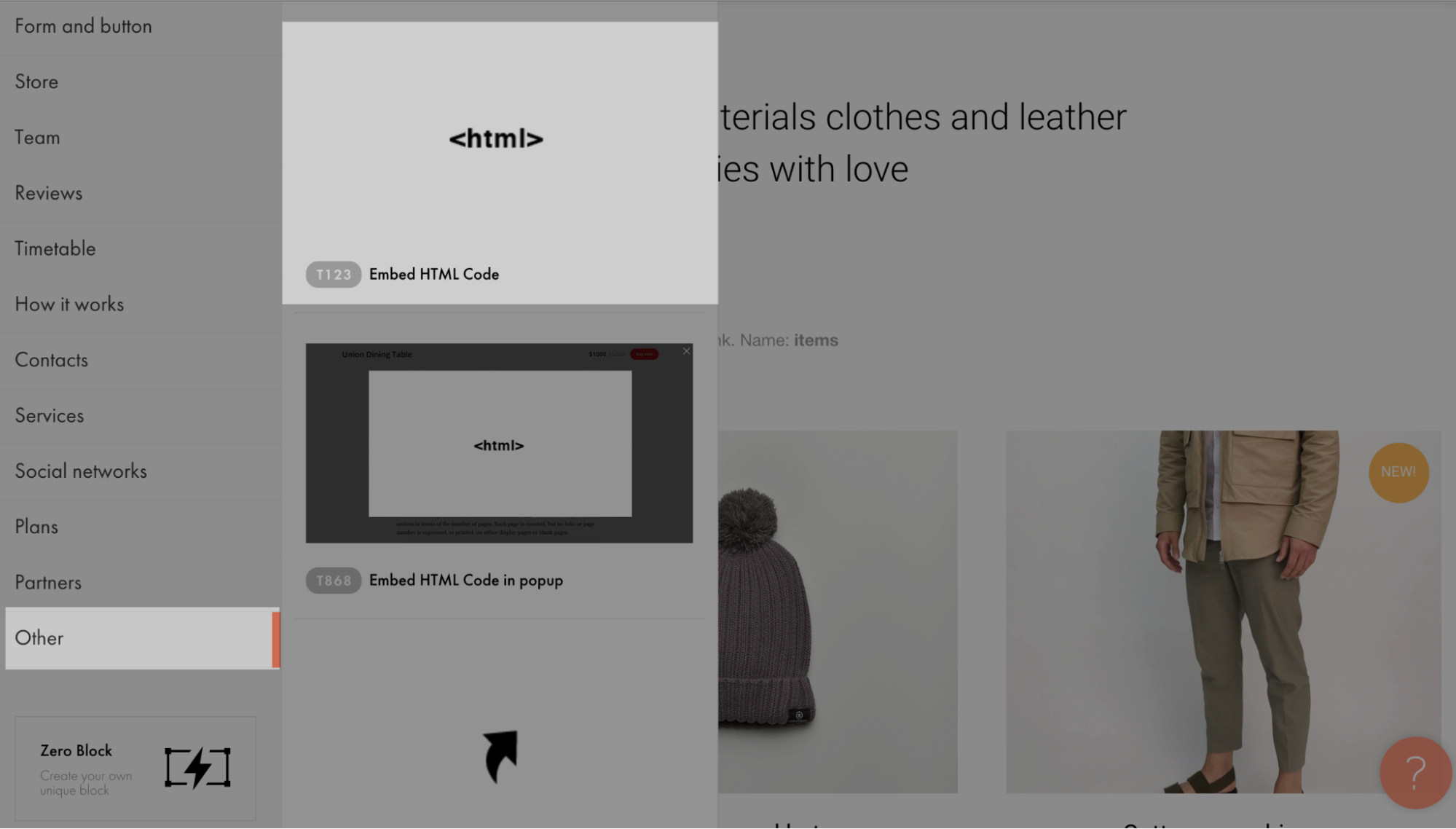 Selling on Tilda with Ecwid – Ecwid Help Center