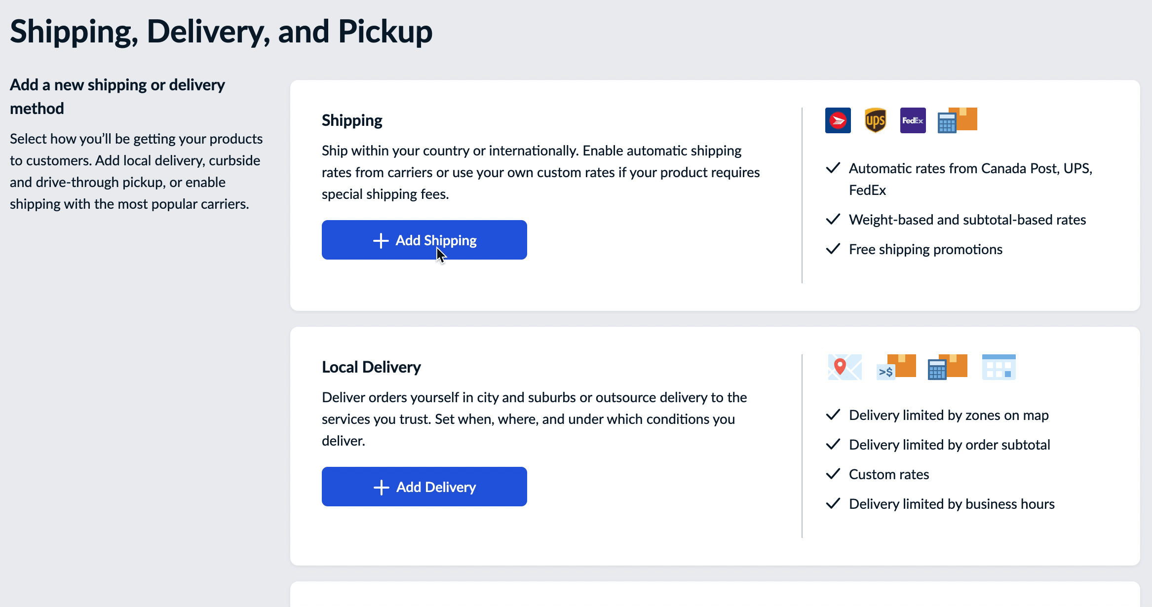 Canada Post – Ecwid Help Center