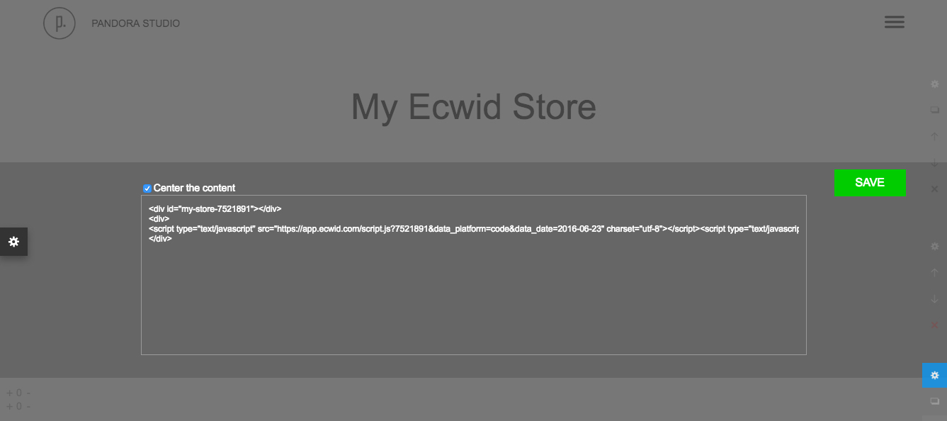 Add Ecwid Product